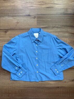 Uniqlo JW ANDERSON Oxford Boxy Shirt, Womens XS